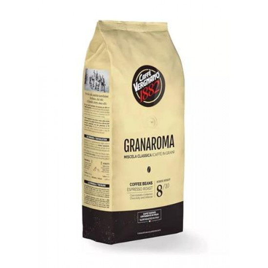 Kávé, pörkölt, szemes, 1000 g, CAFFÉ VERGNANO "Granaroma"