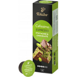 Kávékapszula, 10 db, TCHIBO "Cafissimo Espresso Pistacchio Chocolate" Kávékapszula, 10 db, TCHIBO "Cafissimo Espresso Pistacchio Chocolate"
