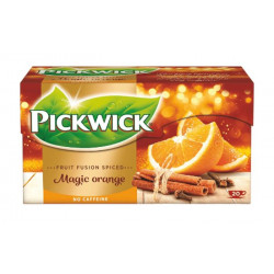 Gyümölcstea, 20x1,75 g, PICKWICK "Fruit Fusion", Magic orange