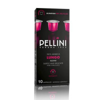 Kávékapszula, Nespresso® kompatibilis, 10 db, PELLINI, "Lungo" Kávékapszula, Nespresso® kompatibilis, 10 db, PELLINI, "Lungo"