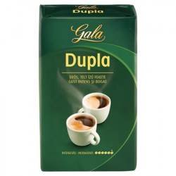 Kávé, pörkölt, őrölt, 250 g, GALA "Dupla"
