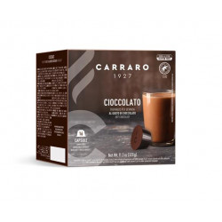 Kávékapszula, Dolce Gusto® kompatibilis, 16 db, CARRARO "Cioccolato" Kávékapszula, Dolce Gusto® kompatibilis, 16 db, CARRARO "Cioccolato"