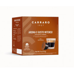Kávékapszula, Dolce Gusto® kompatibilis, 16 db, CARRARO "Aroma E Gusto Intenso" Kávékapszula, Dolce Gusto® kompatibilis, 16 db, CARRARO "Aroma E Gusto Intenso"