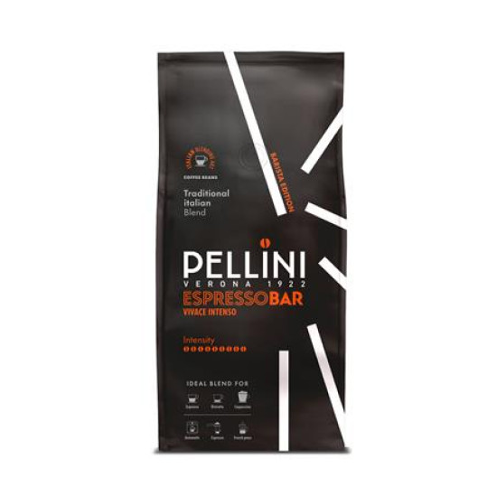 Kávé, pörkölt, szemes, 1000 g, PELLINI "Espresso Bar Vivace Intenso"