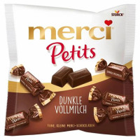 Desszert, 125 g, MERCI "Petits", étcsokoládé