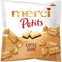 Desszert, 125 g, MERCI "Petits", kávés-tejszínes