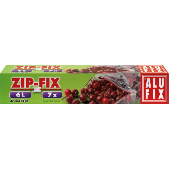 Zipp Fix Zipzáras zacskó, 6 l,  ALUFIX