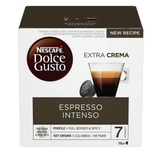 Kávékapszula, 16 db,  NESCAFÉ "Dolce Gusto Espresso Intenso"