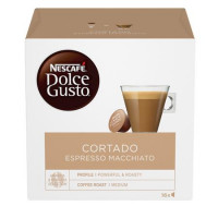 Kávékapszula, 16 db, NESCAFÉ "Dolce Gusto Cortado Espresso Macchiato " Kávékapszula, 16 db, NESCAFÉ "Dolce Gusto Cortado Espresso Macchiato "