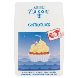 Kristálycukor, 1 kg, KORONÁS CUKOR Kristálycukor, 1 kg, KORONÁS CUKOR