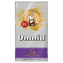 Kávé, pörkölt, őrölt, vákuumos csomagolásban, 1000 g,  DOUWE EGBERTS "Omnia", silk