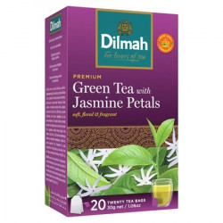 Zöld tea, 20x1,5g, DILMAH, jázmin Zöld tea, 20x1,5g, DILMAH, jázmin