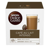 Kávékapszula, 16 db, NESCAFÉ "Dolce Gusto Café au Lait Intenso" Kávékapszula, 16 db, NESCAFÉ "Dolce Gusto Café au Lait Intenso"