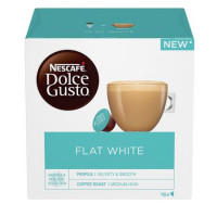Kávékapszula, 16 db, NESCAFÉ "Dolce Gusto Flat White" Kávékapszula, 16 db, NESCAFÉ "Dolce Gusto Flat White"