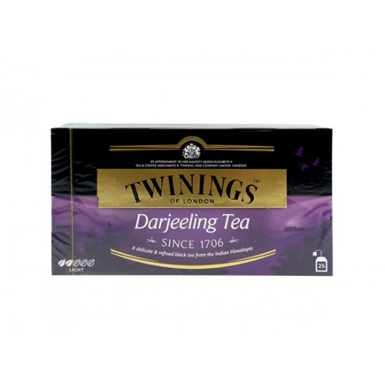 Fekete tea, 25x2 g, TWININGS "Darjeeling"