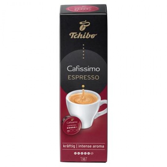 Kávékapszula, 10 db, TCHIBO "Cafissimo Espresso Intense"