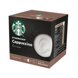 Kávékapszula, 12 db, STARBUCKS by Dolce Gusto®, "Cappuccino" Kávékapszula, 12 db, STARBUCKS by Dolce Gusto®, "Cappuccino"