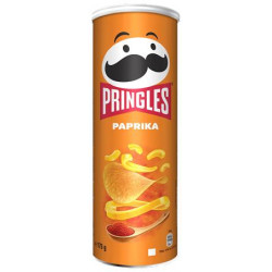 Chips, 165 g, PRINGLES, paprikás Chips, 165 g, PRINGLES, paprikás
