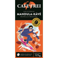 Kávé, pörkölt, szemes, 125 g, CAFE FREI "Kaliforniai mandula" morello meggyel Kávé, pörkölt, szemes, 125 g, CAFE FREI "Kaliforniai mandula" morello meggyel