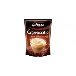 Cappuccino, instant, 100 g, LA FESTA, csokoládé Cappuccino, instant, 100 g, LA FESTA, csokoládé