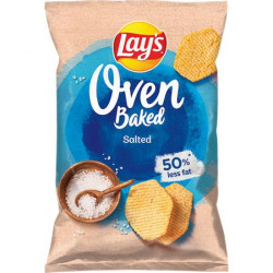 Chips, 110 g, LAYS "Oven baked", sós Chips, 110 g, LAYS "Oven baked", sós