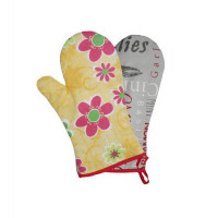 Konyhai kesztyű, hőálló, mintás, 29cm