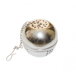 Teatojás, rozsdamentes acél, 4,2x3,7cm