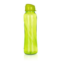 Kulacs, 610 ml, műanyag, világos zöld, "Slim" Kulacs, 610 ml, műanyag, világos zöld, "Slim"