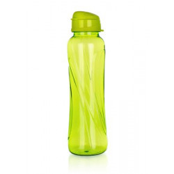 Kulacs, 610 ml, műanyag, világos zöld, "Slim"