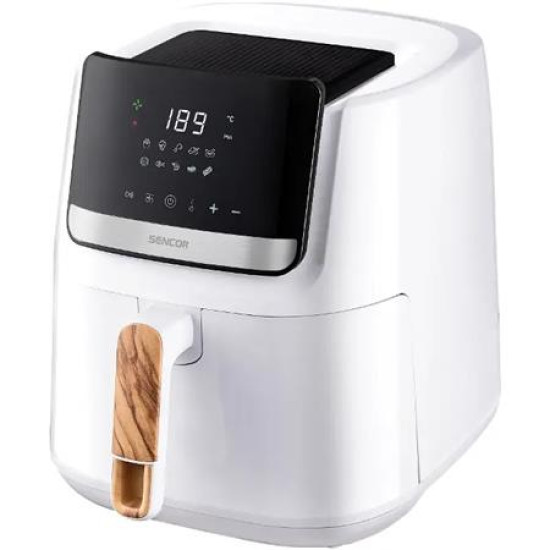 Air fryer, 6,5 liter, SENCOR "SFR 6551", fehér Air fryer, 6,5 liter, SENCOR "SFR 6551", fehér