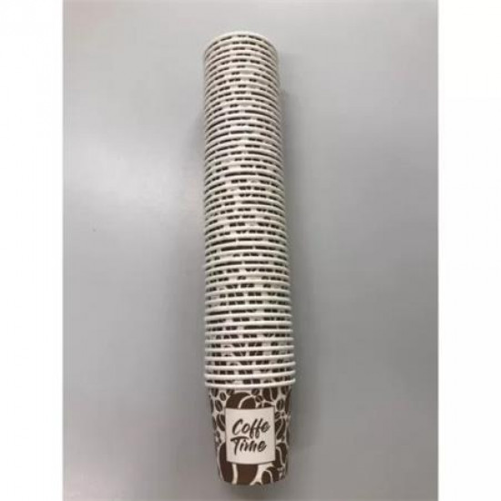 Papírpohár, 2,4 dl, 50 db, "Party", mintás