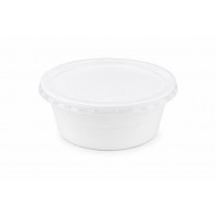 Műanyag gulyás tányér, tetőzhető, 500 ml, 50 db, fehér Műanyag gulyás tányér, tetőzhető, 500 ml, 50 db, fehér