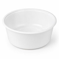 Műanyag leveses tányér, tetőzhető, 500 ml, 50 db, fehér Műanyag leveses tányér, tetőzhető, 500 ml, 50 db, fehér