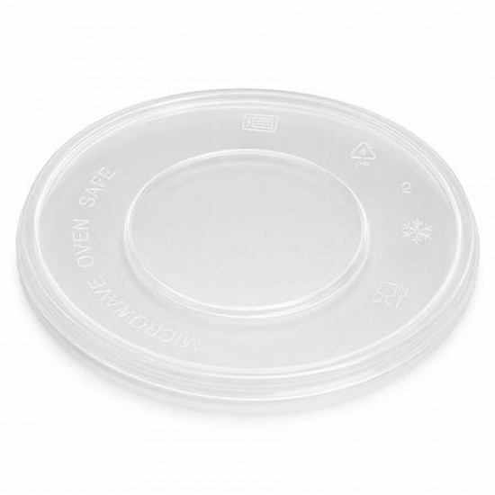 Tető műanyag leveses tányérhoz, 50 db, 500-750ml, natúr