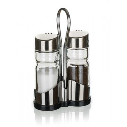 Asztali só-, borsszóró készlet, 2x40ml, "GastroLine" Asztali só-, borsszóró készlet, 2x40ml, "GastroLine"