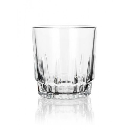Vizes pohár, metszett, HB, 300 ml, 4 db-os szett, "GastroLine WH"