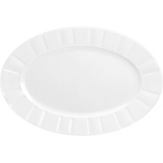 Süteményes-, kínálótál, ROTBERG, fehér, 33 cm ROTBERG, "Oslo", fehér