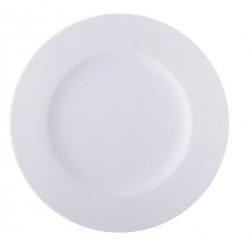 Csemegetányér, fehér, 21 cm, 6 db-os szett "Economic"