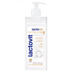 Testápoló, 400 ml, LACTOVIT "Lactooil", száraz bőrre