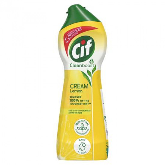 Súrolószer, 720 g/ 500 ml, CIF "Cream" citrom illat