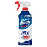 WC- és fürdőszoba tisztító hab, 435 ml, DOMESTOS "Power Foam", Arctic Fresh WC- és fürdőszoba tisztító hab, 435 ml, DOMESTOS "Power Foam", Arctic Fresh