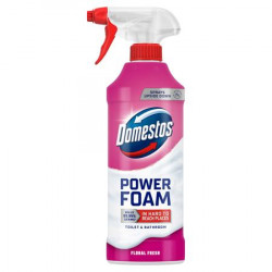 WC- és fürdőszoba tisztító hab, 435 ml, DOMESTOS "Power Foam", Floral Fresh WC- és fürdőszoba tisztító hab, 435 ml, DOMESTOS "Power Foam", Floral Fresh