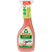 Konyhai tisztító- és zsíroldó spray, 500 ml, FROSCH, grapefruit Konyhai tisztító- és zsíroldó spray, 500 ml, FROSCH, grapefruit