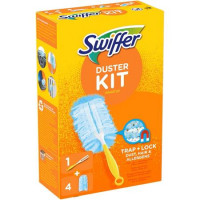 Portörlő készlet, 1 nyél + 4 db utántöltő fej, SWIFFER "Duster" Portörlő készlet, 1 nyél + 4 db utántöltő fej, SWIFFER "Duster"