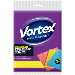 Szivacskendő, 3 db, VORTEX Szivacskendő, 3 db, VORTEX