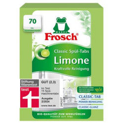 Mosogatógép tabletta, 70 db, FROSCH, zöldcitrom Mosogatógép tabletta, 70 db, FROSCH, zöldcitrom