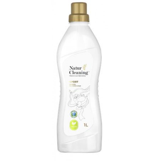 Mosógél, hipoallergén, sportruházathoz, 1 l, NATURCLEANING "Hammock & Silk"
