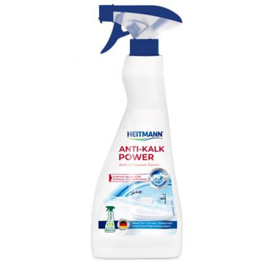Vízkőoldó spray, extra erős, 500 ml, HEITMANN