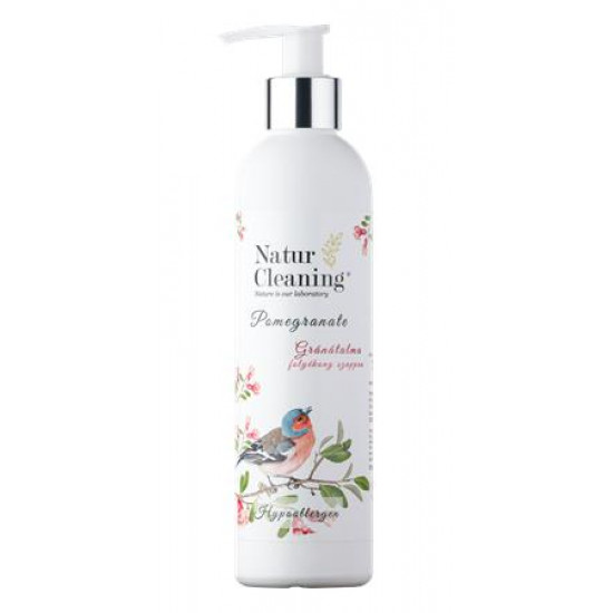 Folyékony szappan, 250 ml, NATURCLEANING, gránátalma