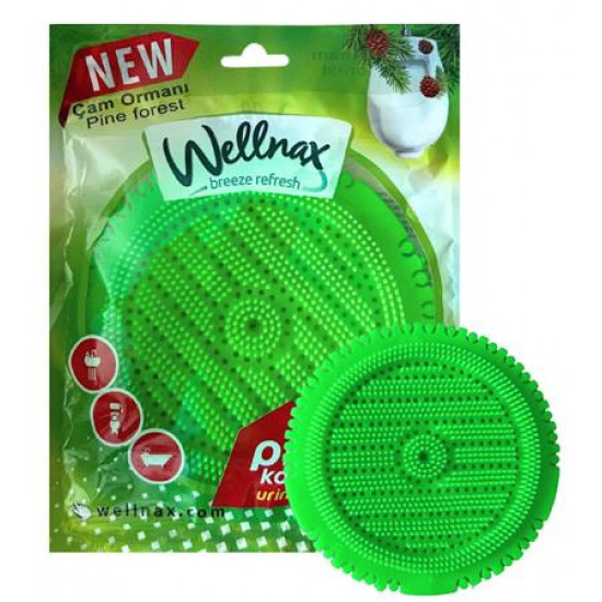 Piszoár illatosító rács, 50 g, "Wellnax", fenyő